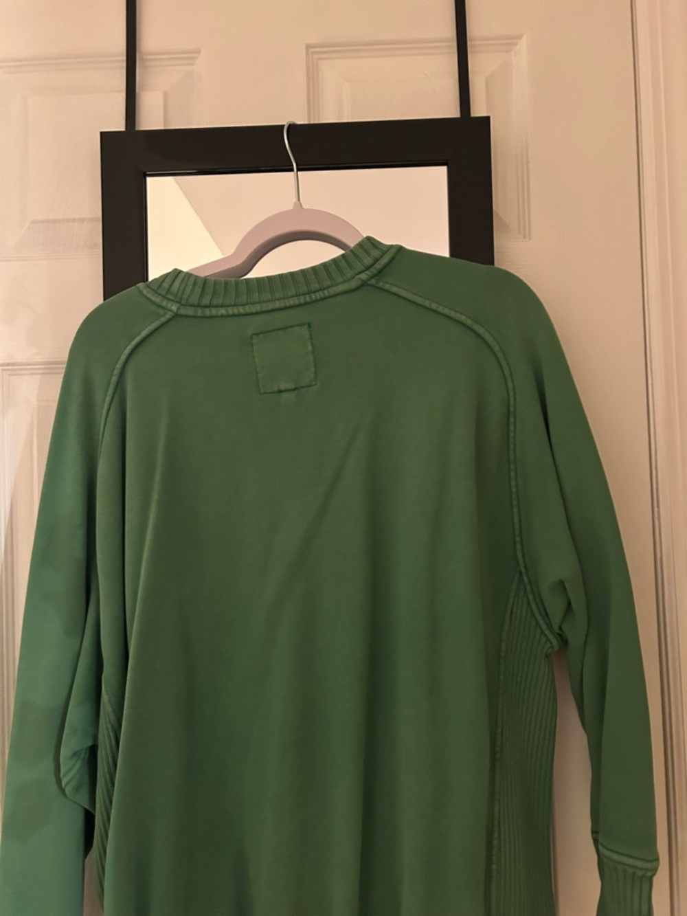 aerie Sage Green Logo Pullover - Picture 2 of 3